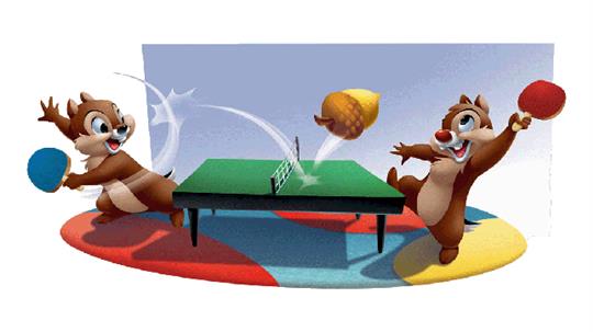 Stolní tenis - ilustrační obrázek