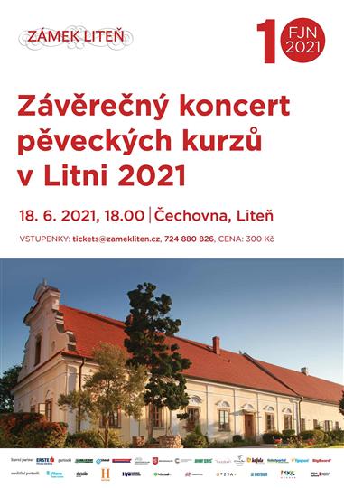 Koncert zve k poslechu do sálu historické Čechovny v zámeckém areálu v Litni v pátek 18. června.