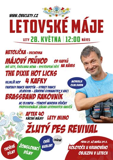 Letovské Máje - plakát